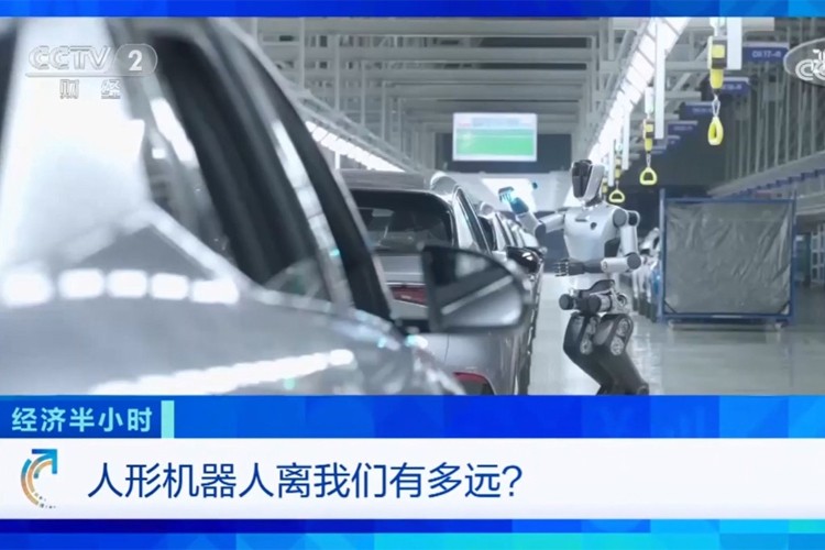中央电视台《经济半小时》栏目对开云电竞机器人的专题报道